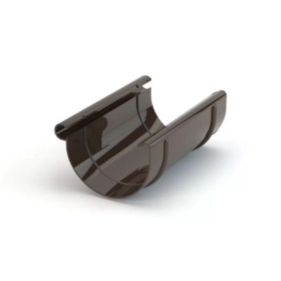 GAMRAT PCV Złączka rynnowa 75mm - BRĄZ